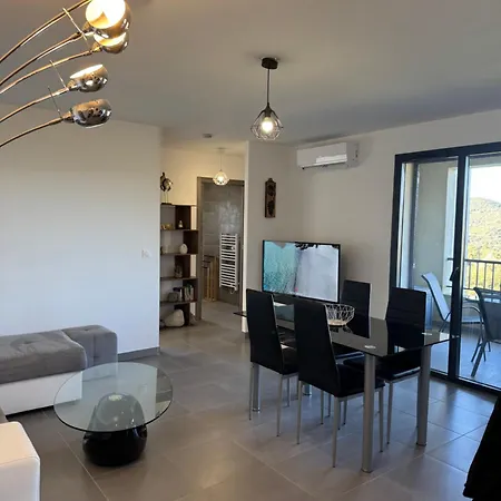 Apartament L'immortelle - T3 Avec Balcon Vue & Montagne Calenzana